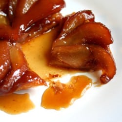 Poached Pear Tarte Tatin