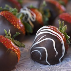 Chocolate-Dipped Strawberries