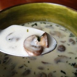 Sautéed Mushroom Cream Soup