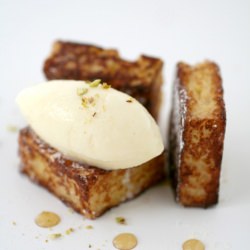 Pain Perdu and Burnt Milk Ice Cream