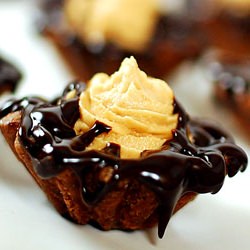 Chocolate Peanut Butter Tartlets