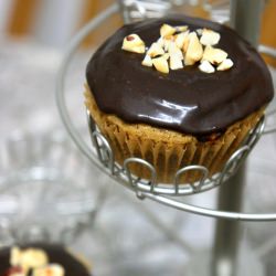 Vegan Hazelnut Cupcakes