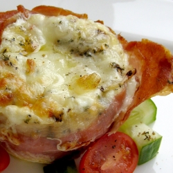 Eggs In Prosciutto Cups