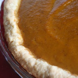 Rustic Pumpkin Pie