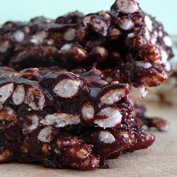 Chocolate Puffed Rice Bars