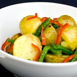 Potato, Green Bean & Chili Salad