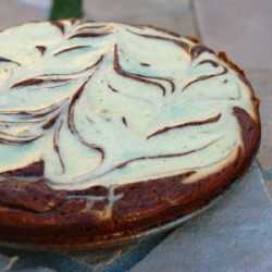 Cream Cheese Swirl Brownie Cake