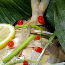 Steamed Butterfish (Pomfret)