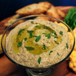 Eggplant Puree with Walnuts