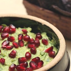 Guacamole with Blue Cheese