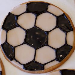 Soccer Ball Cookies