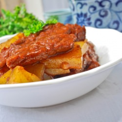 Sweet Soy Pork with Potatoes