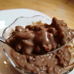 Chocolate Arborio Rice Pudding