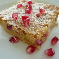 Pomegranate Lemon Bars