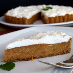 Pumpkin Banana Mousse Tart