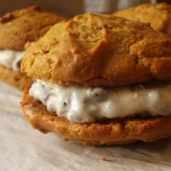 Pumpkin Chocolate Chip Whoopie Pies