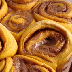 Pumpkin Cinnamon Rolls