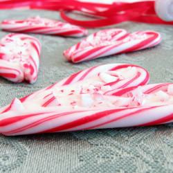 Peppermint Bark Hearts