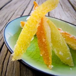 Homemade Candied Cirtus Peel