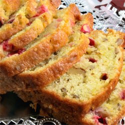 Cranberry Orange Yogurt Pecan Bread