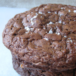 Salted Chocolate Toffee Cookies