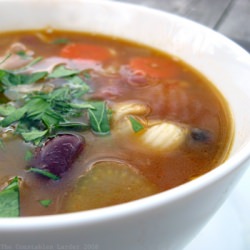 Minestrone with Fennel and Parm