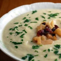 Cauliflower Gorgonzola Soup