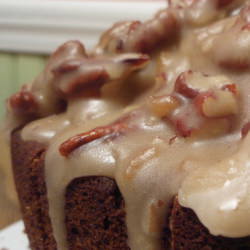 Praline Pecan Sweet Potato Cake