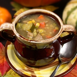 Leftover Turkey and Barley Soup