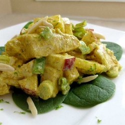 Curry Chicken Salad with Mango