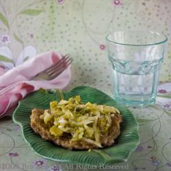 Eggs, Farro and Brussels sprouts