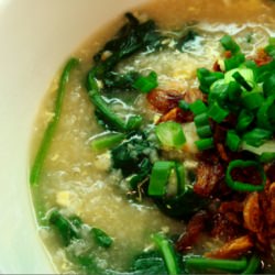 Spinach Congee