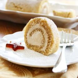 Caramel Roll Cake