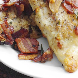 Bacon-Rosemary Chicken Cutlets