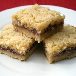 Raspberry and Coconut Slice