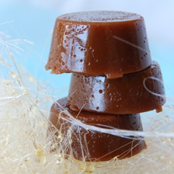 Golden Vanilla Bean Caramels