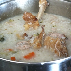 Leftover Turkey Porridge