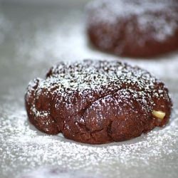 Mocha Fudge Cookies With Walnuts