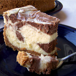 Black & White Chocolate Cheesecake