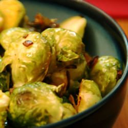 Brussels Sprouts with Turkey Bacon