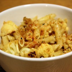 Penne with Roasted Cauliflower