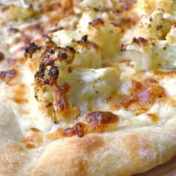 Cauliflower and Pancetta Pizza