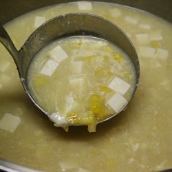 Tofu & Corns Soup