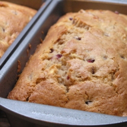 Apple Pomegranate Spice Bread