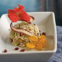 Shaved Brussels Sprouts Salad