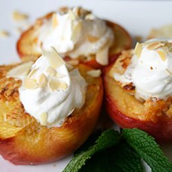 Stuffed Peaches