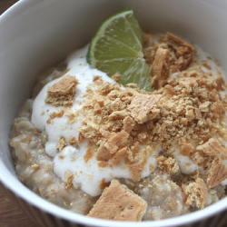 Key Lime Pie Oatmeal