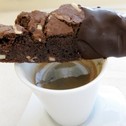 Chocolate Almond Biscotti