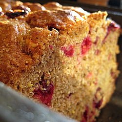 Cranberry Orange Almond Spice Bread