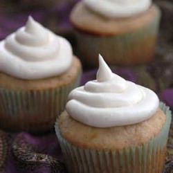 Banana-Cardamom Cupcakes